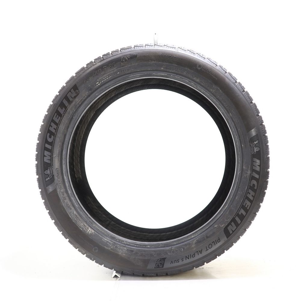 Set of (2) Used 295/40R20 Michelin Pilot Alpin 5 SUV NO 106V - 6-7/32 - Image 6