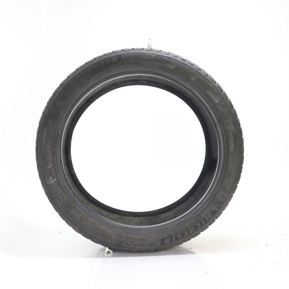 Set of (2) Used 255/40R20 Michelin X-Ice Snow 101H - 7.5/32 - Image 3