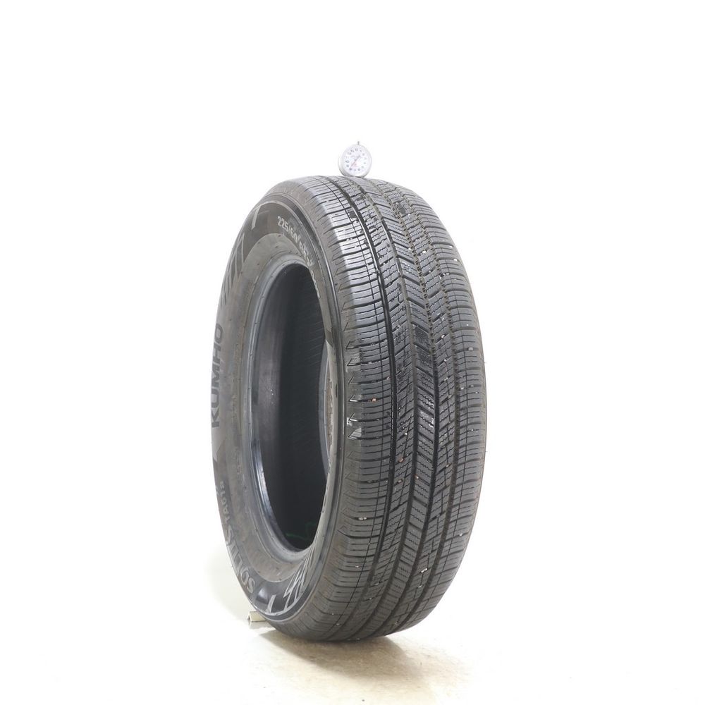 Set of (4) Used 225/60R17 Kumho Solus TA51a 99T - 7.5-9/32 - Image 4
