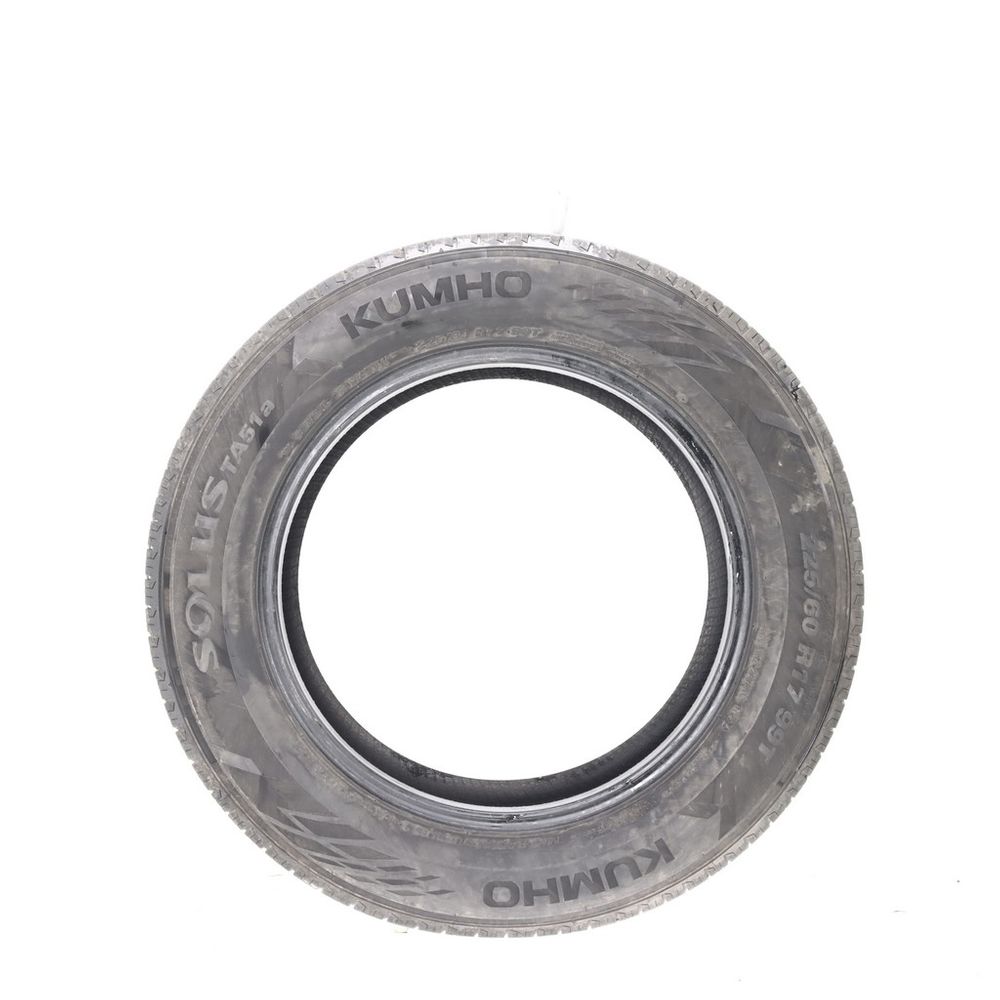 Set of (4) Used 225/60R17 Kumho Solus TA51a 99T - 7.5-9/32 - Image 9