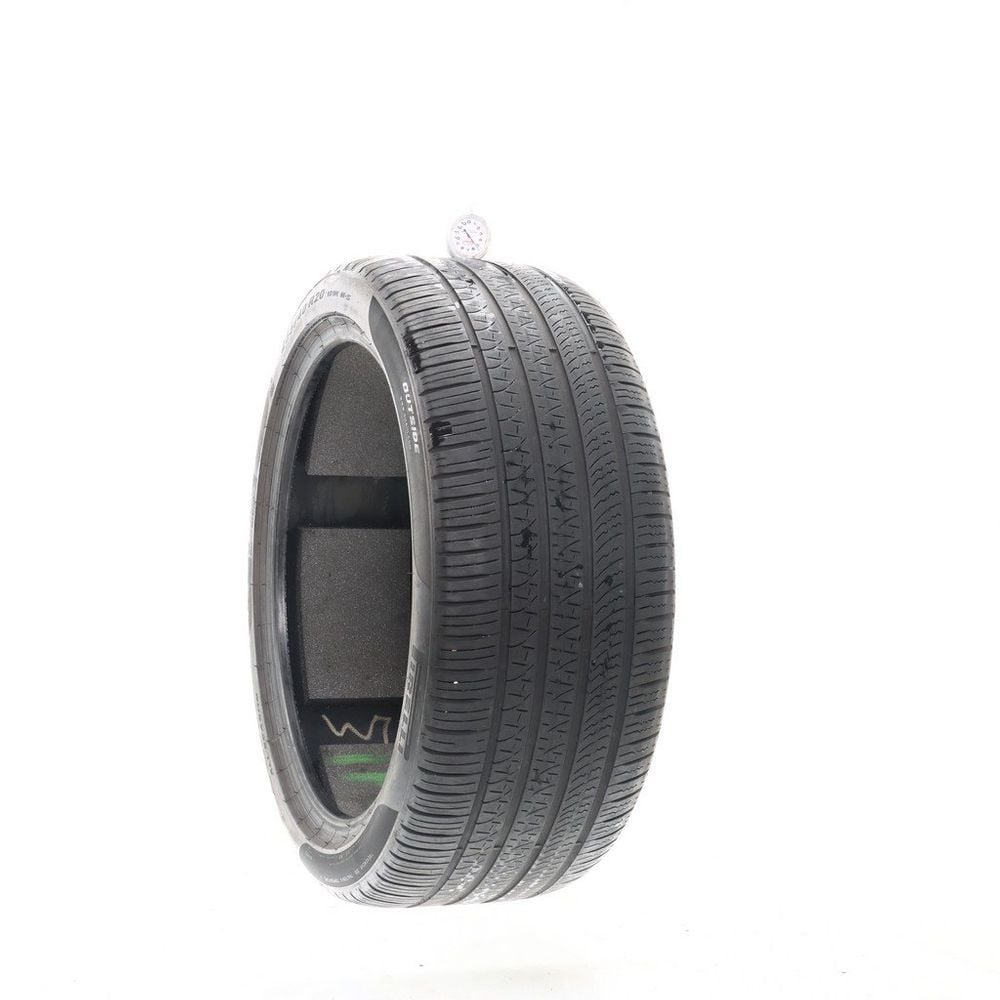 Set of (2) Used 255/40R20 Pirelli P Zero MO-S PNCS ELECT 101H - 5-6.5/32 - Image 1
