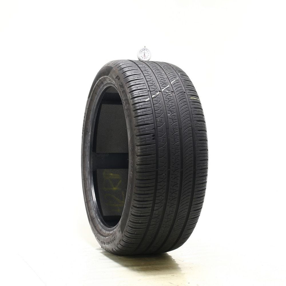 Set of (2) Used 255/40R20 Pirelli P Zero MO-S PNCS ELECT 101H - 5-6.5/32 - Image 4