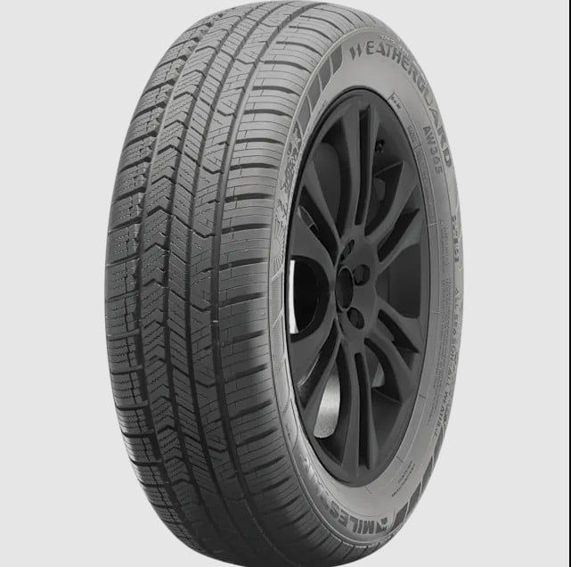 Set of (2) New 225/60R17 Milestar Weatherguard AW365 99V - Image 1