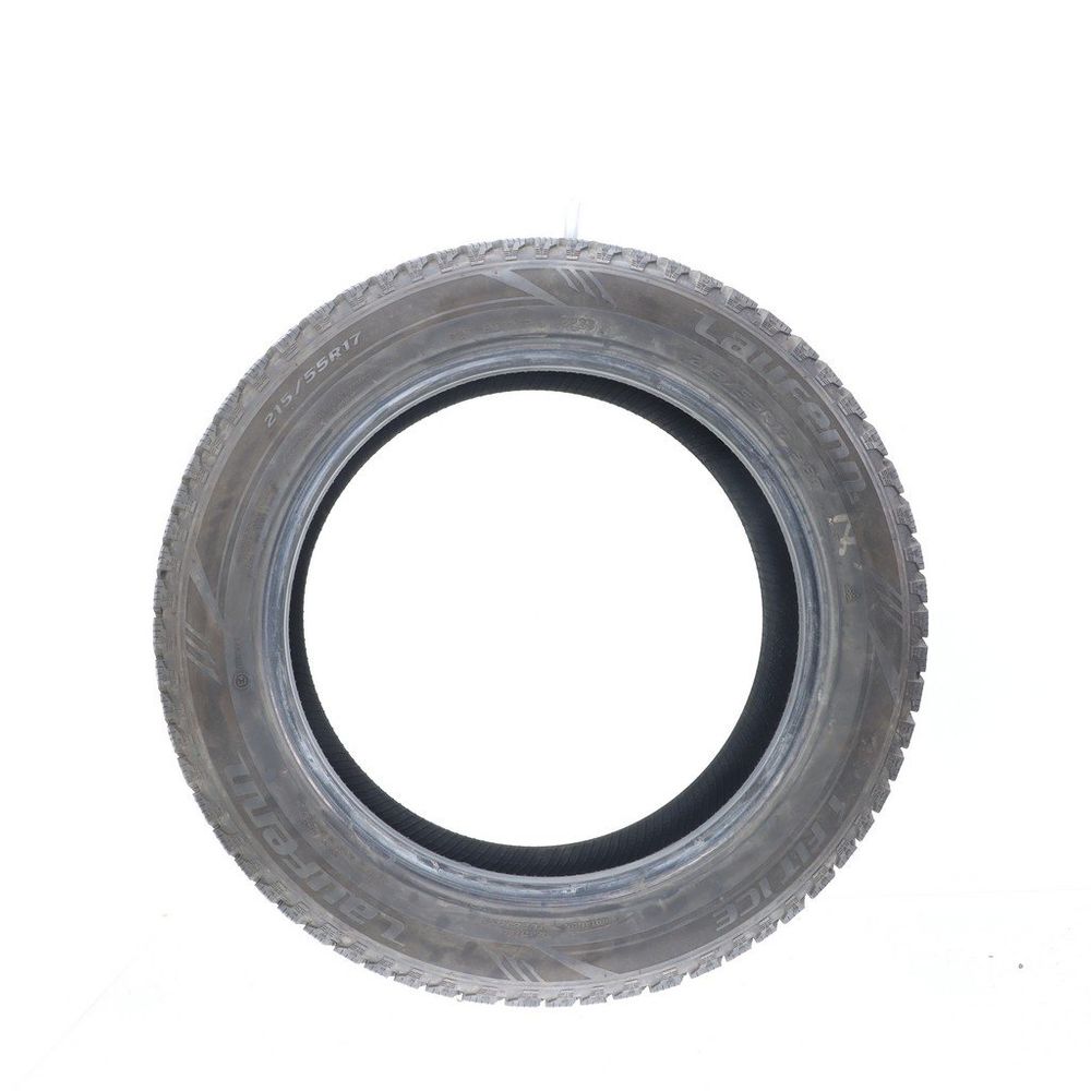 Set of (2) Used 215/55R17 Laufenn I Fit Ice 98T - 10.5-11/32 - Image 3