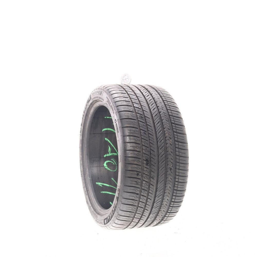 Set of (2) Used 285/35ZR18 Michelin Pilot Sport All Season 4 101Y - 9.5/32 - Image 1
