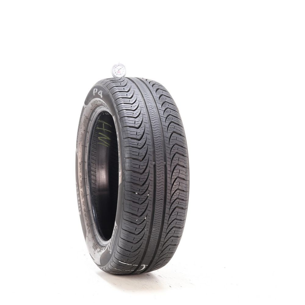 Set of (2) Used 215/55R17 Pirelli P4 Four Seasons Plus 94V - 8-9/32 - Image 4
