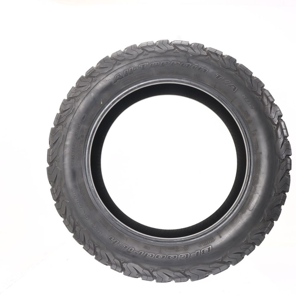 Set of (2) Used LT 285/55R20 BFGoodrich All-Terrain T/A KO2 117/114T D - 9.5-10/32 - Image 3