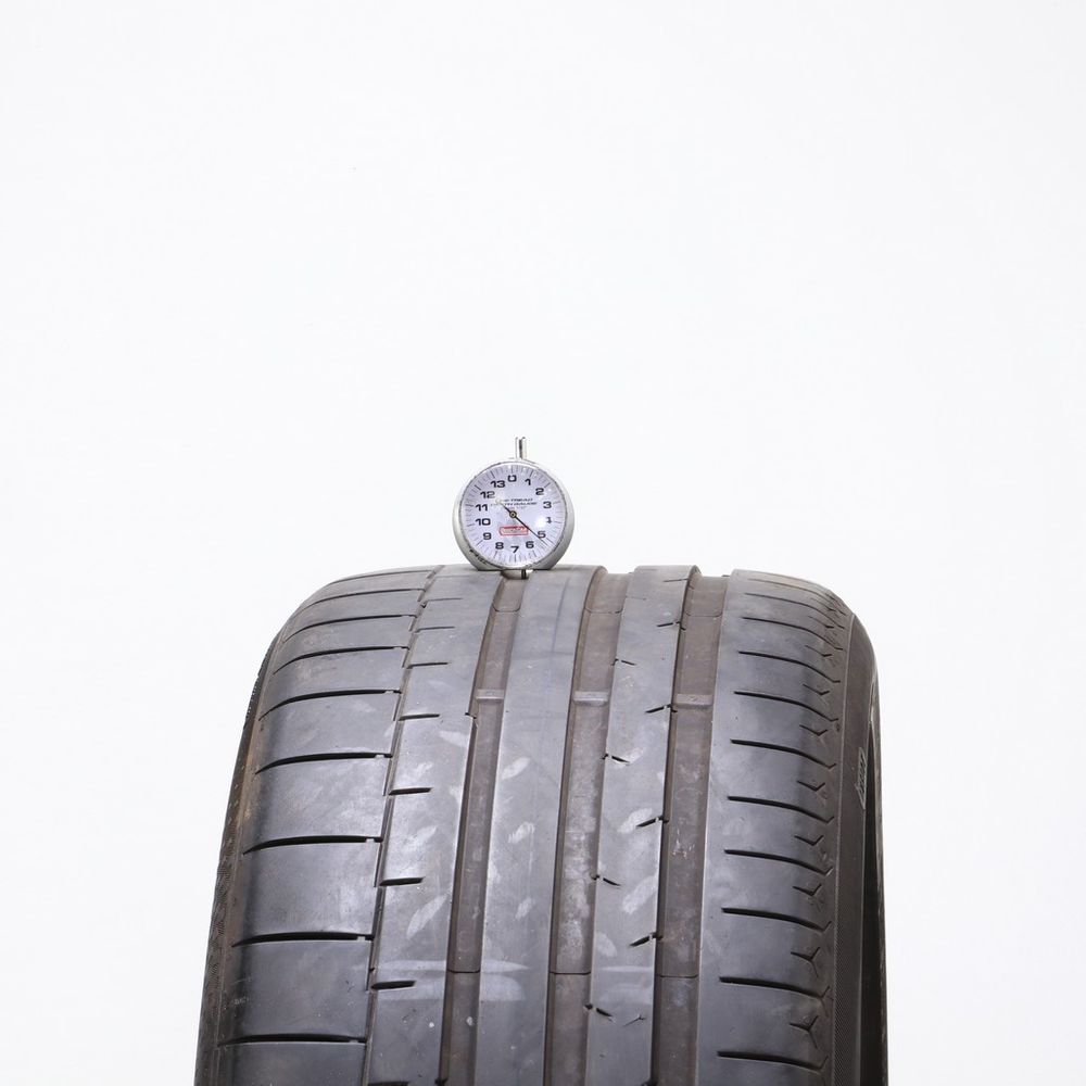 Set of (2) Used 255/40ZR21 Continental SportContact 6 R01 102Y - 5-5.5/32 - Image 2