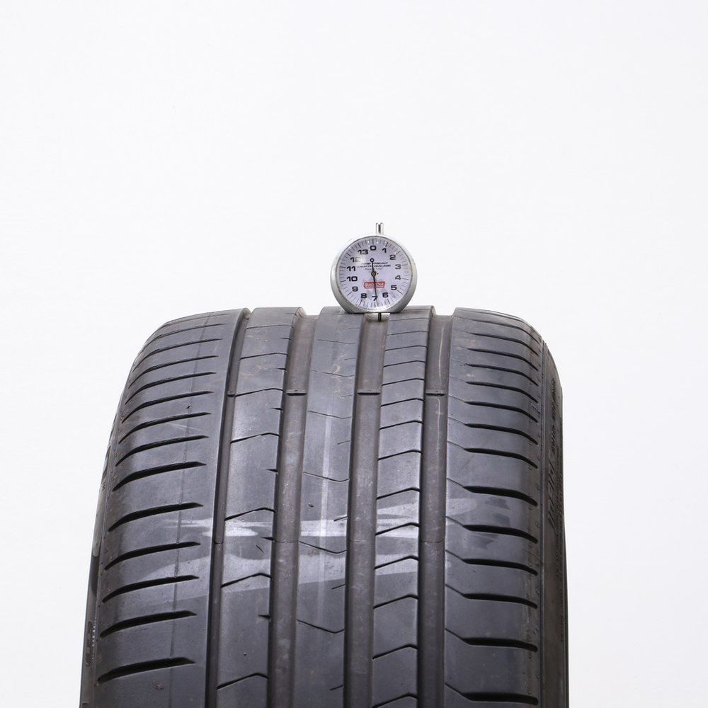 Set of (4) Used 255/35R21 Pirelli P Zero PZ4 T1 Elect PNCS 98W - 6.5-7.5/32 - Image 2