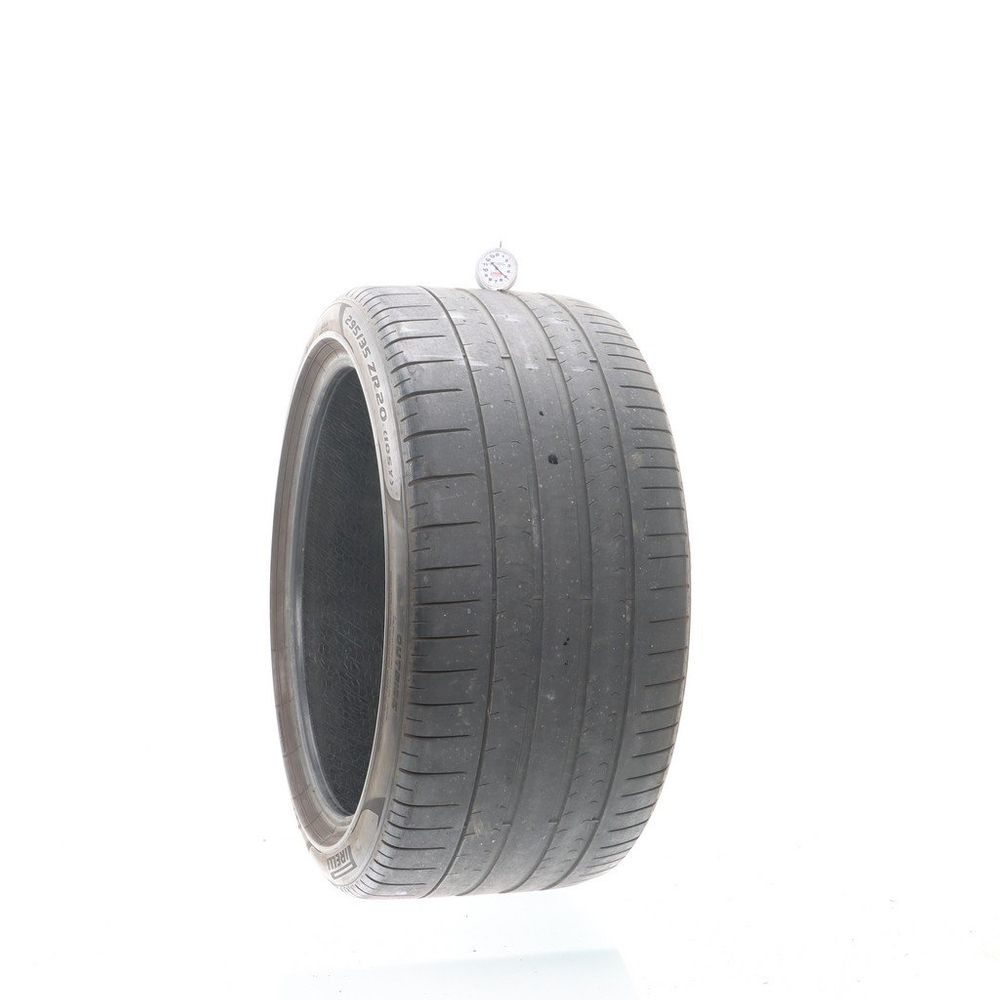 Set of (2) Used 295/35ZR20 Pirelli P Zero PZ4 A6A 105Y - 4.5-5/32 - Image 4