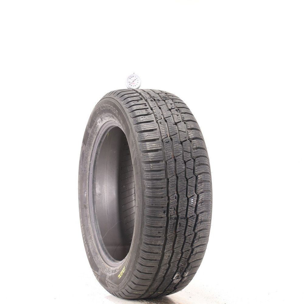 Set of (2) Used 225/55R17 Nokian Encompass AW01 97V - 8.5-9/32 - Image 1