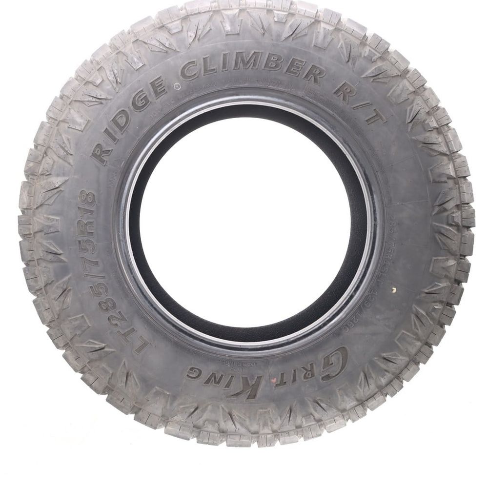 Set of (2) Used LT 285/75R18 Grit King Ridge Climber R/T 129/126Q E - 10-11.5/32 - Image 6