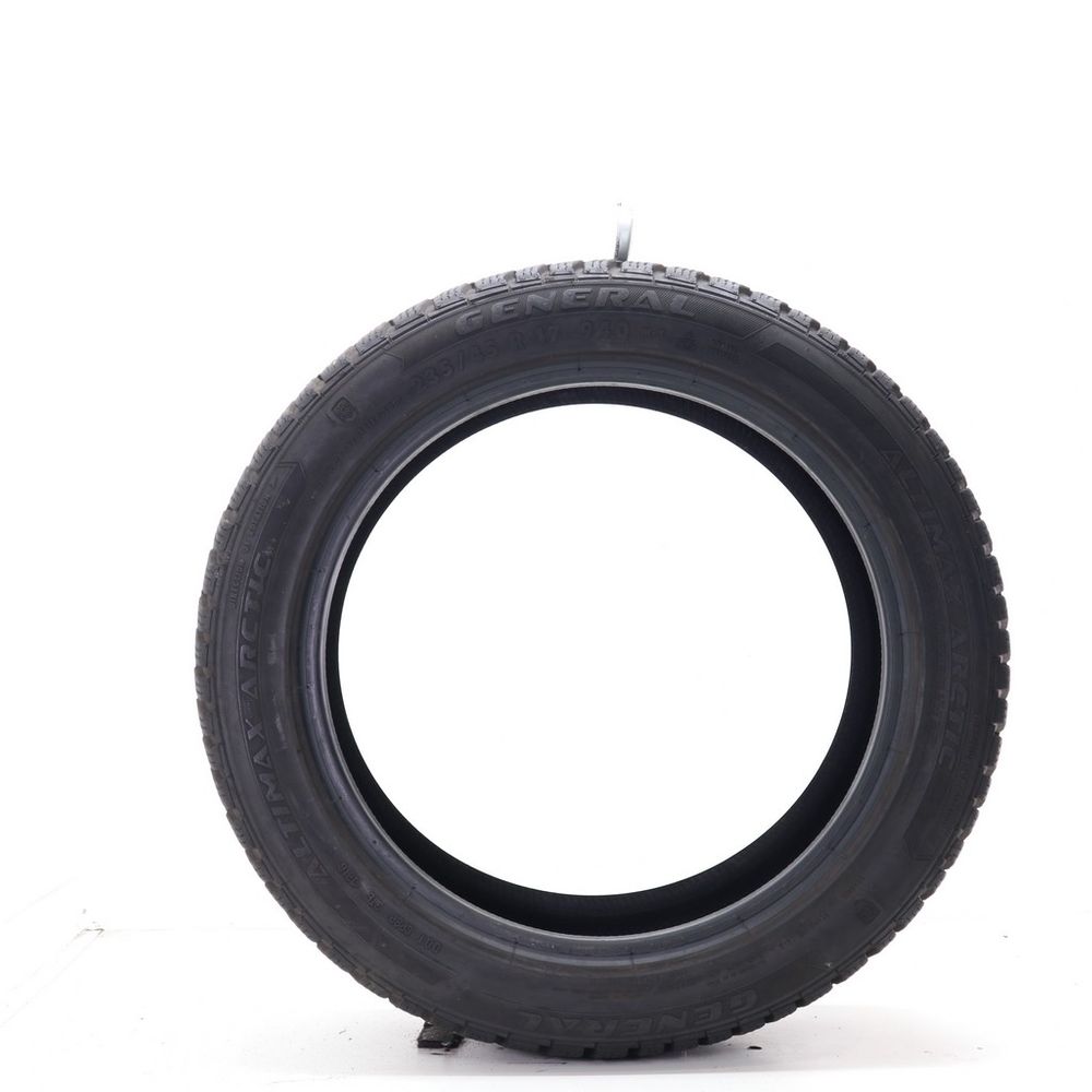 Set of (2) Used 235/45R17 General Altimax Arctic 94Q - 10-10.5/32 - Image 3
