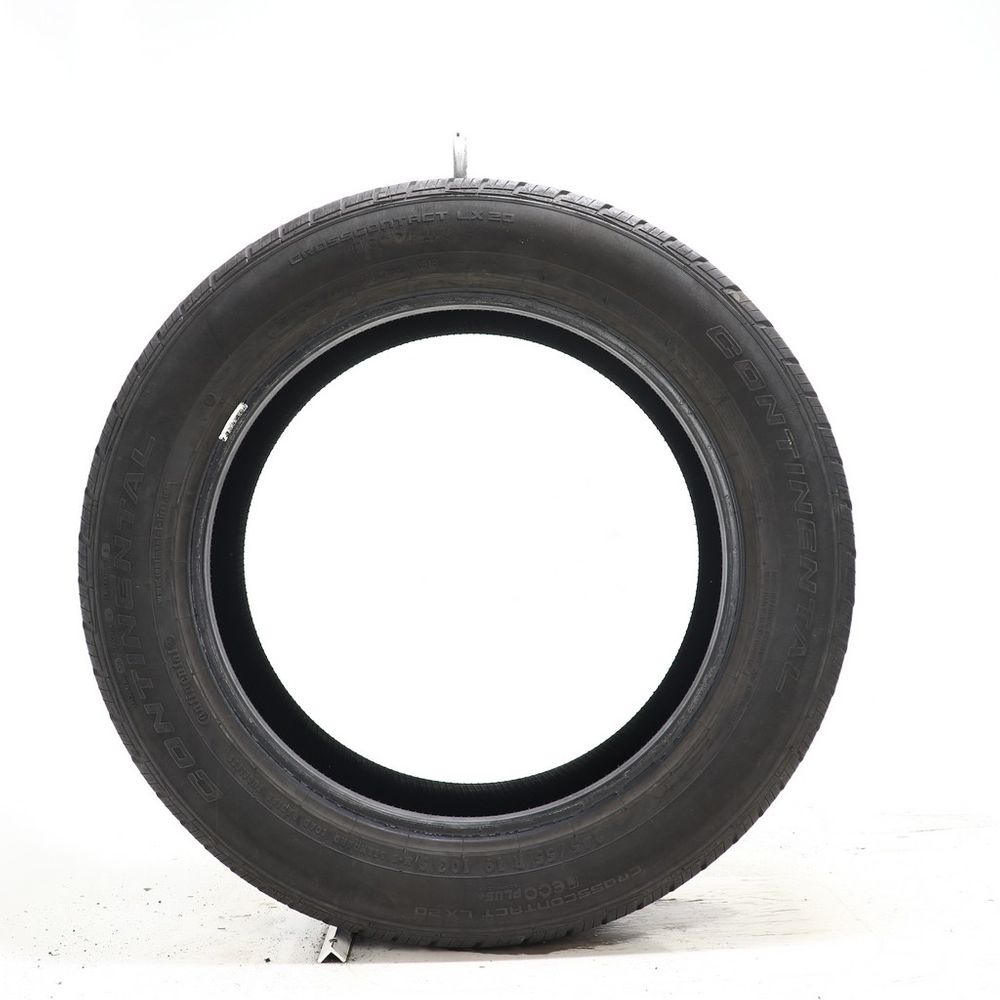 Set of (2) Used 245/55R19 Continental CrossContact LX20 103S - 7-8/32 - Image 3