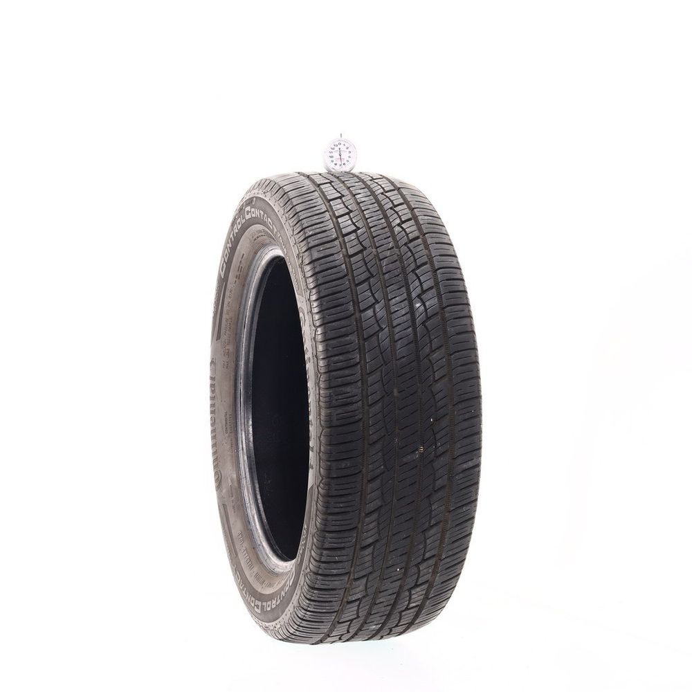 Set of (4) Used 225/55R17 Continental ControlContact Tour A/S Plus 97H - 6.5-8/32 - Image 1