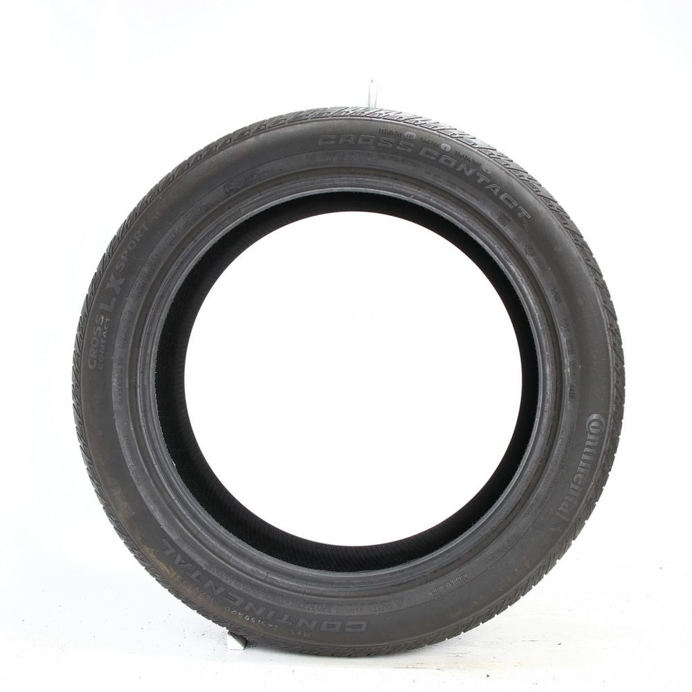 Set of (2) Used 245/50R20 Continental CrossContact LX Sport ContiSilent 102V - 5-6/32 - Image 6