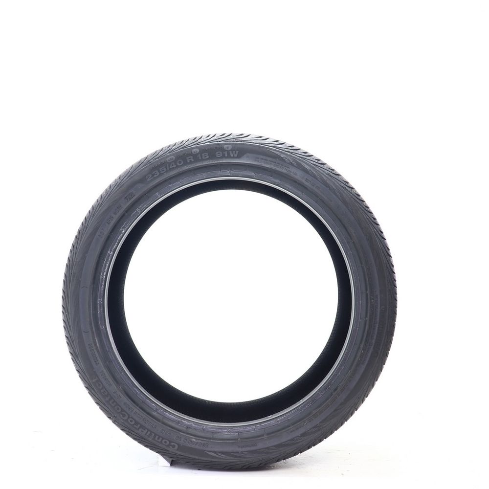 Set of (2) Driven Once 235/40R18 Continental ContiProContact 91W - 9.5/32 - Image 3