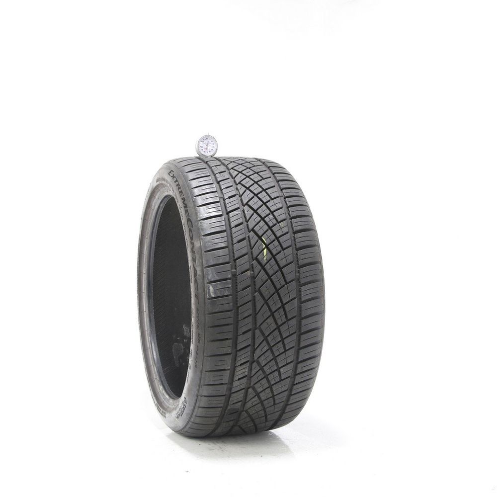 Set of (2) Used 265/35ZR18 Continental ExtremeContact DWS06 Plus 97Y - 7.5-8.5/32 - Image 1