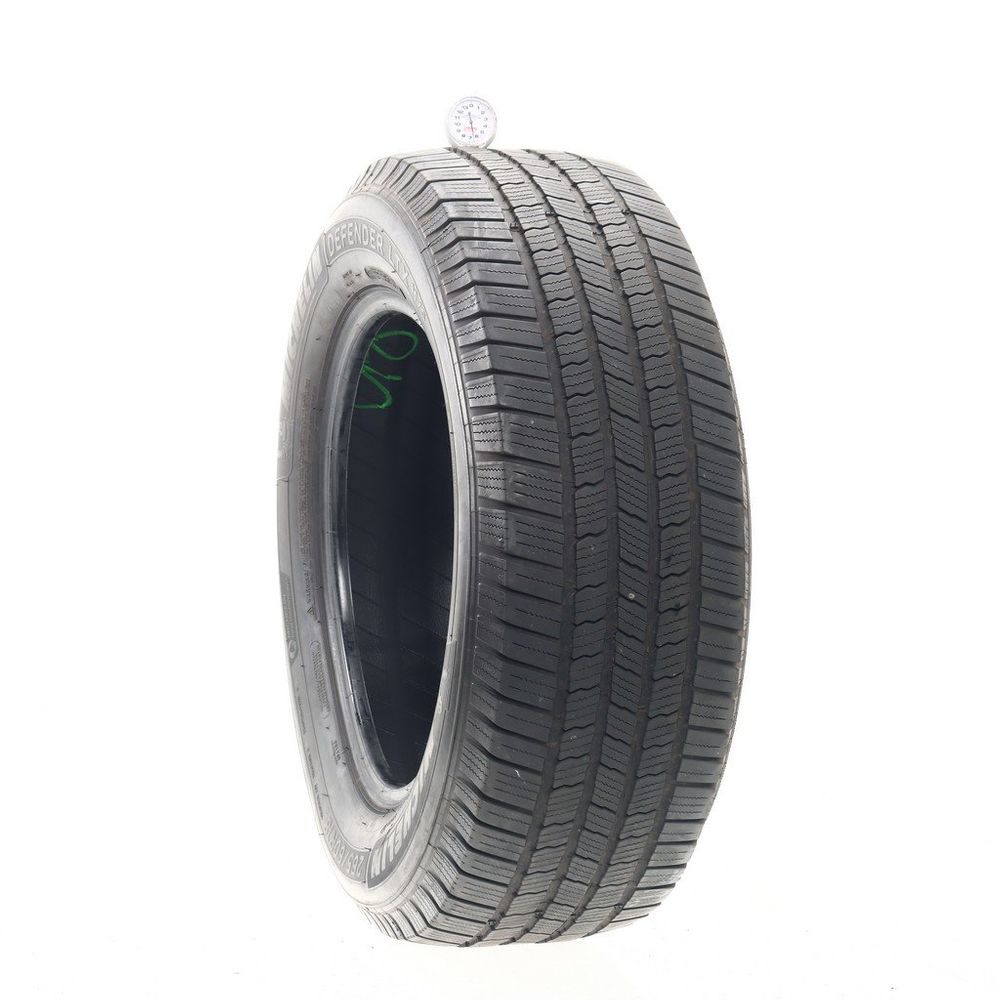 Set of (2) Used 265/60R18 Michelin Defender LTX M/S 110T - 6.5-7/32 - Image 1