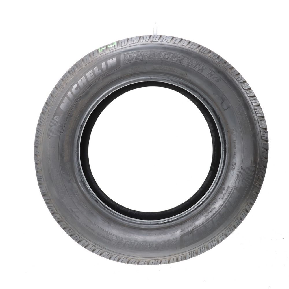 Set of (2) Used 265/60R18 Michelin Defender LTX M/S 110T - 6.5-7/32 - Image 3
