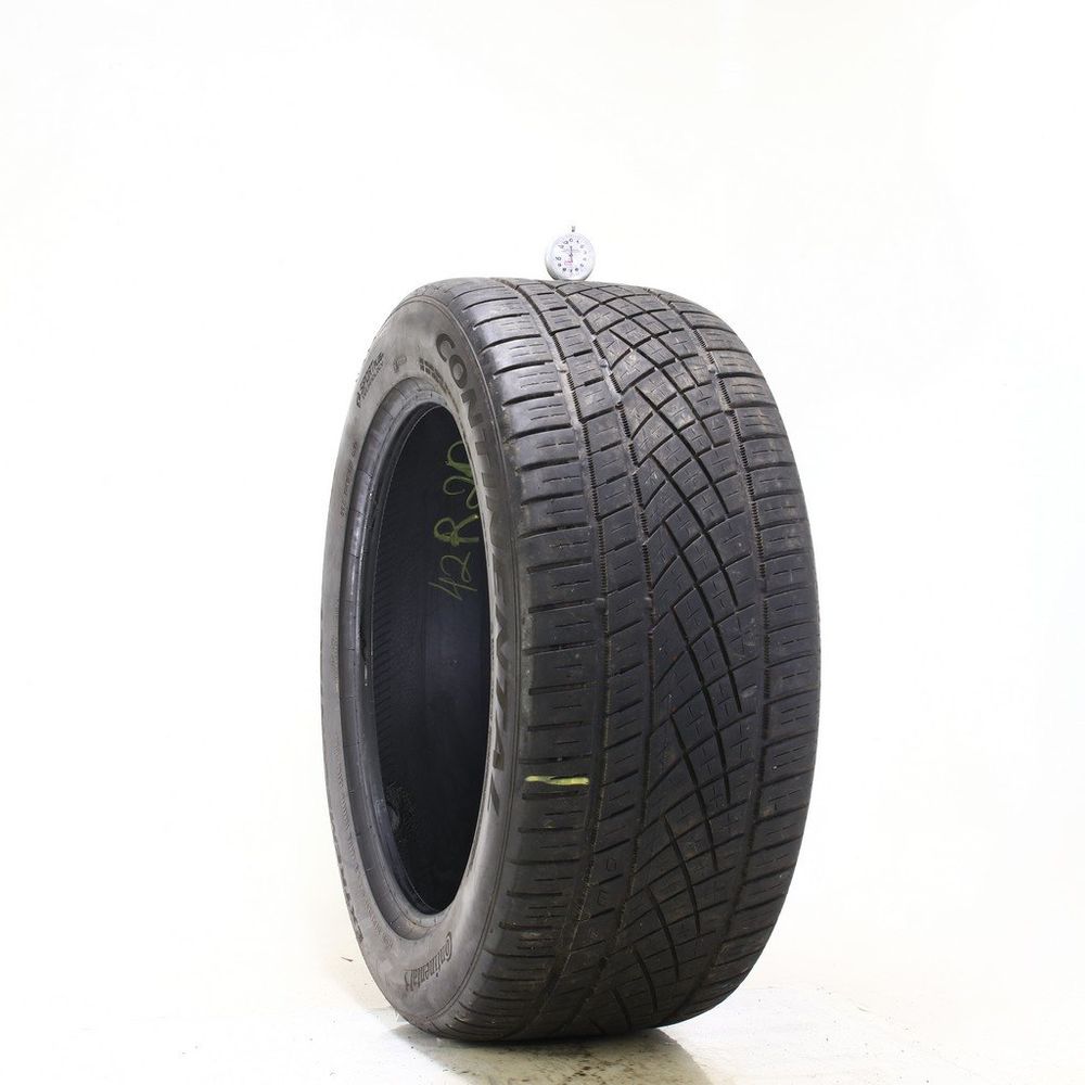 Set of (2) Used 295/45ZR20 Continental ExtremeContact DWS06 Plus 114W - 6.5-8/32 - Image 1
