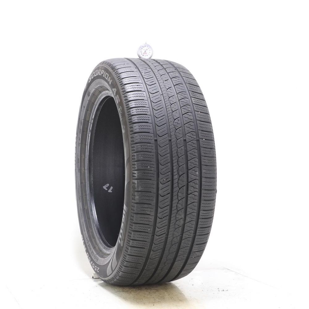 Set of (2) Used 255/50R19 Pirelli Scorpion AS Plus 3 107V - 7.5-8.5/32 - Image 4