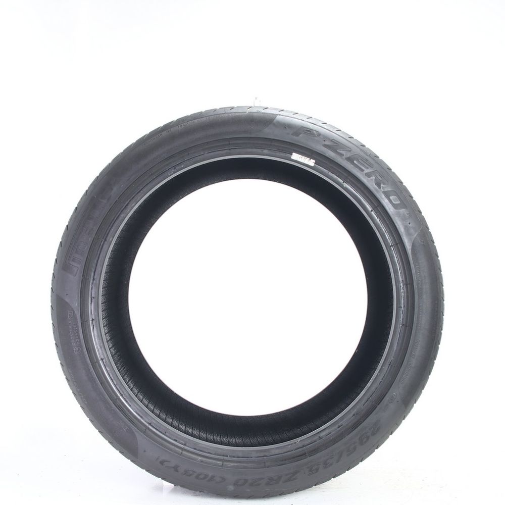 Set of (2) Used 295/35ZR20 Pirelli P Zero F 105Y - 5.5/32 - Image 3