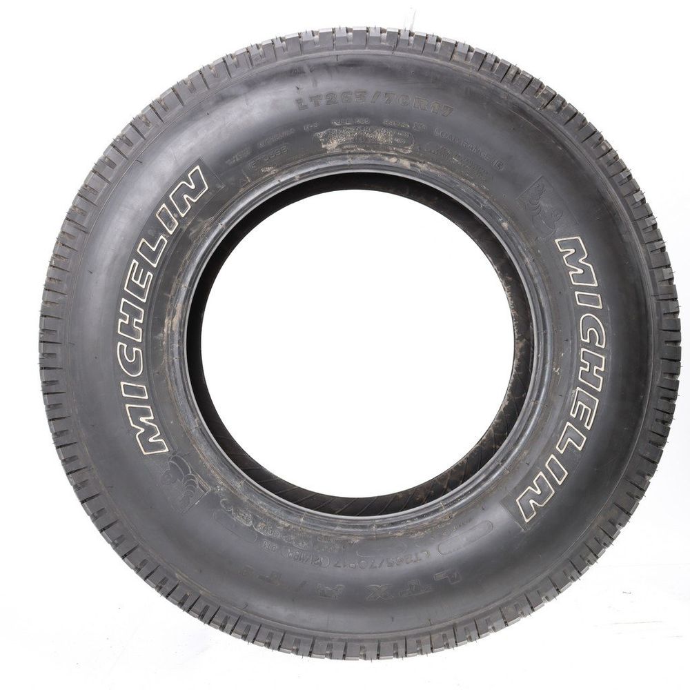 Set of (2) Used LT 265/70R17 Michelin LTX A/T2 121/118R E - 9.5-11/32 - Image 6