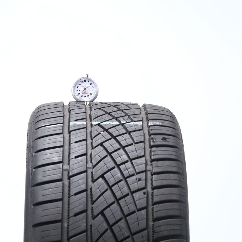 Set of (2) Used 285/35ZR22 Continental ExtremeContact DWS06 Plus 106W - 8.5-9/32 - Image 2