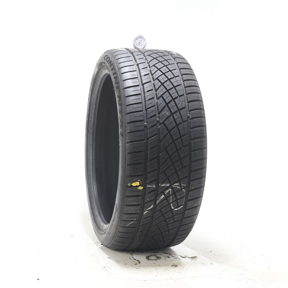 Set of (2) Used 285/35ZR22 Continental ExtremeContact DWS06 Plus 106W - 8.5-9/32 - Image 4