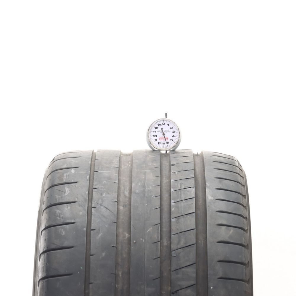 Set of (2) Used 285/35ZR21 Yokohama Advan Sport V107 SUV 105Y - 6-6.5/32 - Image 2