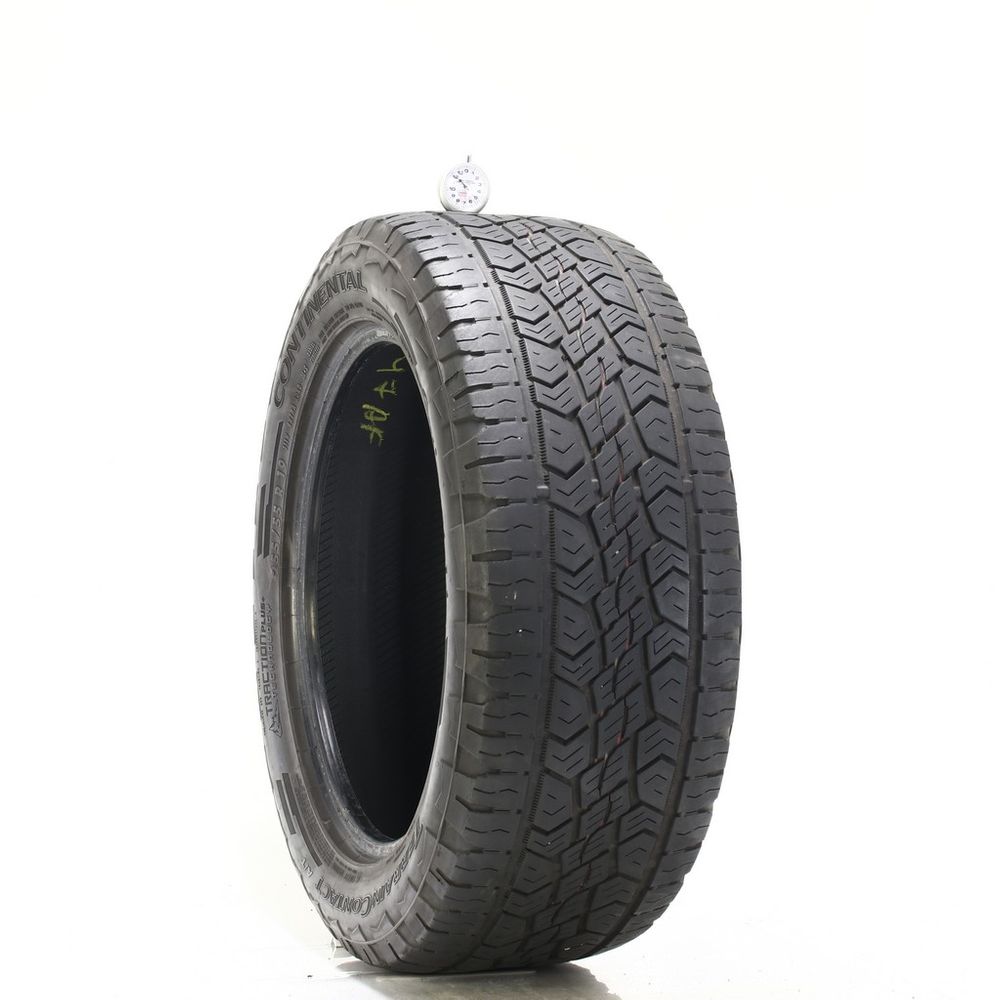 Used 255/55R19 Continental TerrainContact AT 111V - 5/32 - Image 1