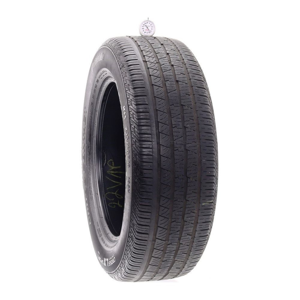 Set of (4) Used 235/60R18 Continental CrossContact LX Sport SSR MOE 103H - 5.5-7/32 - Image 1