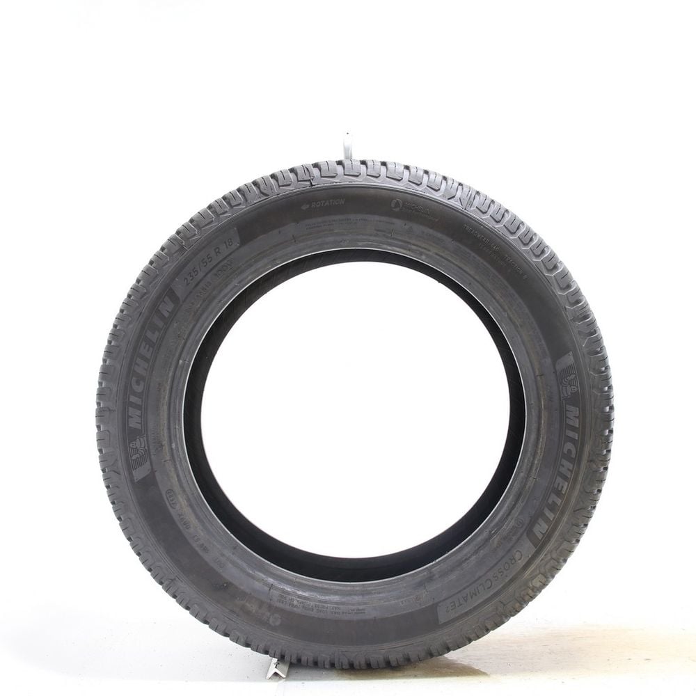 Set of (2) Used 235/55R18 Michelin CrossClimate 2 100V - 9-10/32 - Image 6
