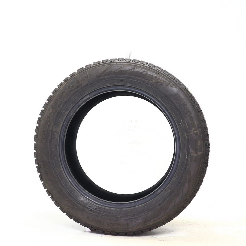Set of (2) Used 225/60R17 Nokian Hakkapeliitta R2 SUV 103R - 7/32 - Image 3