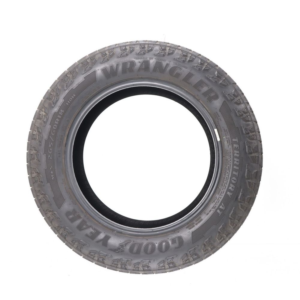 Set of (2) Used 265/60R18 Goodyear Wrangler Territory AT 110H - 6.5-7.5/32 - Image 3