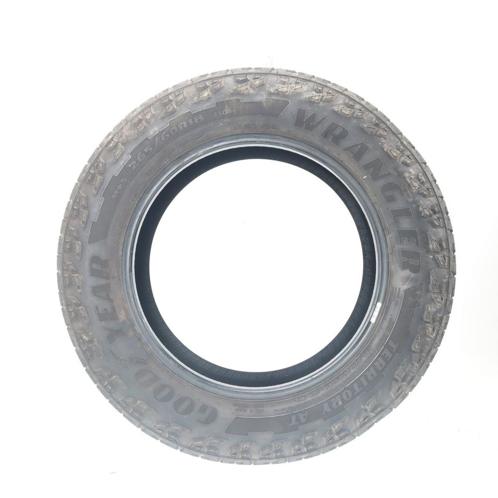 Set of (2) Used 265/60R18 Goodyear Wrangler Territory AT 110H - 6.5-7.5/32 - Image 6