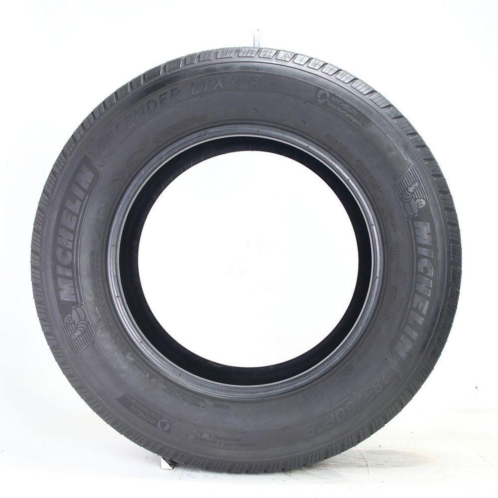 Set of (2) Used 285/60R18 Michelin Defender LTX M/S 120H - 7.5-8/32 - Image 3