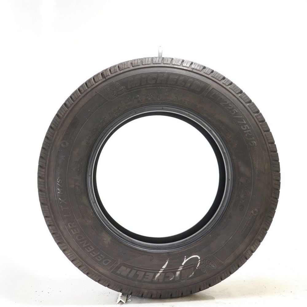 Set of (2) Used LT 225/75R16 Michelin Defender LTX M/S 115/112R E - 9.5-10.5/32 - Image 6
