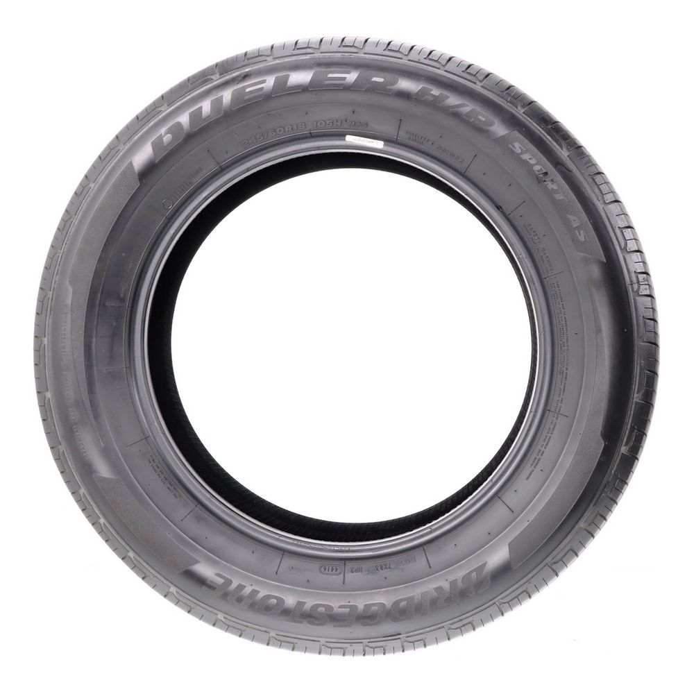 Set of (4) Used 245/60R18 Bridgestone Dueler H/P Sport AS 105H - 7-8/32 - Image 3
