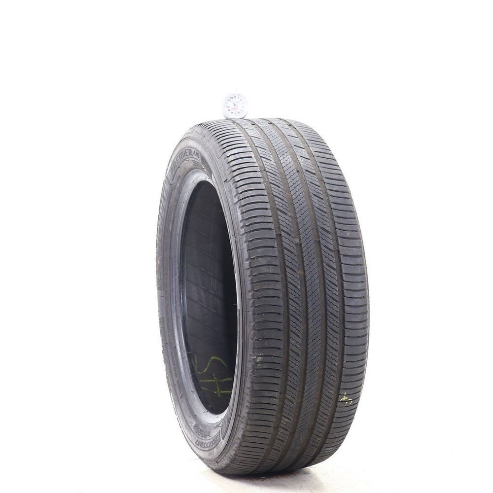 Set of (2) Used 215/55R17 Michelin Premier A/S 94V - 5-6.5/32 - Image 1