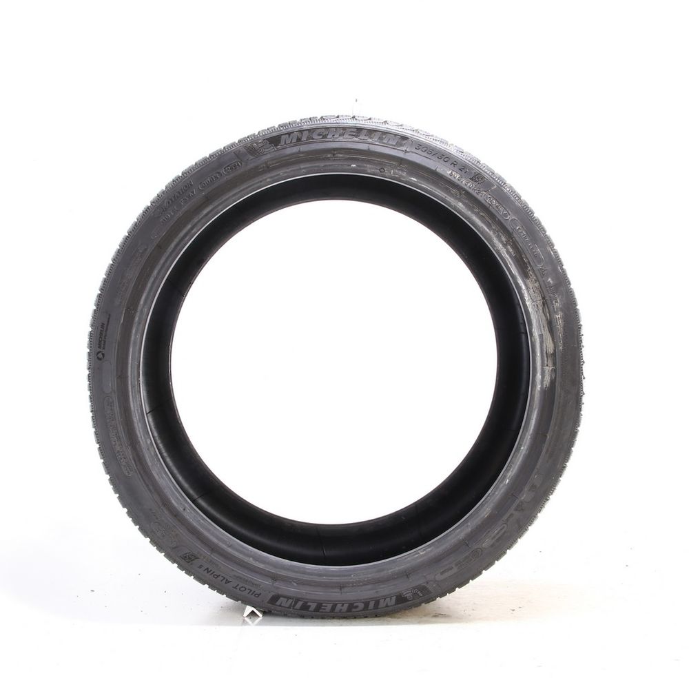 Set of (2) Used 305/30R21 Michelin Pilot Alpin 5 NA5 104V - 6.5-7/32 - Image 3