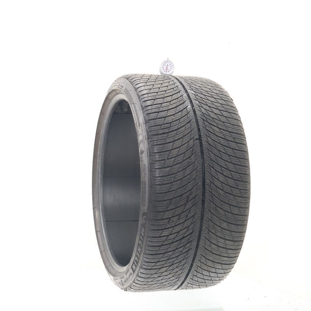 Set of (2) Used 305/30R21 Michelin Pilot Alpin 5 NA5 104V - 6.5-7/32 - Image 4