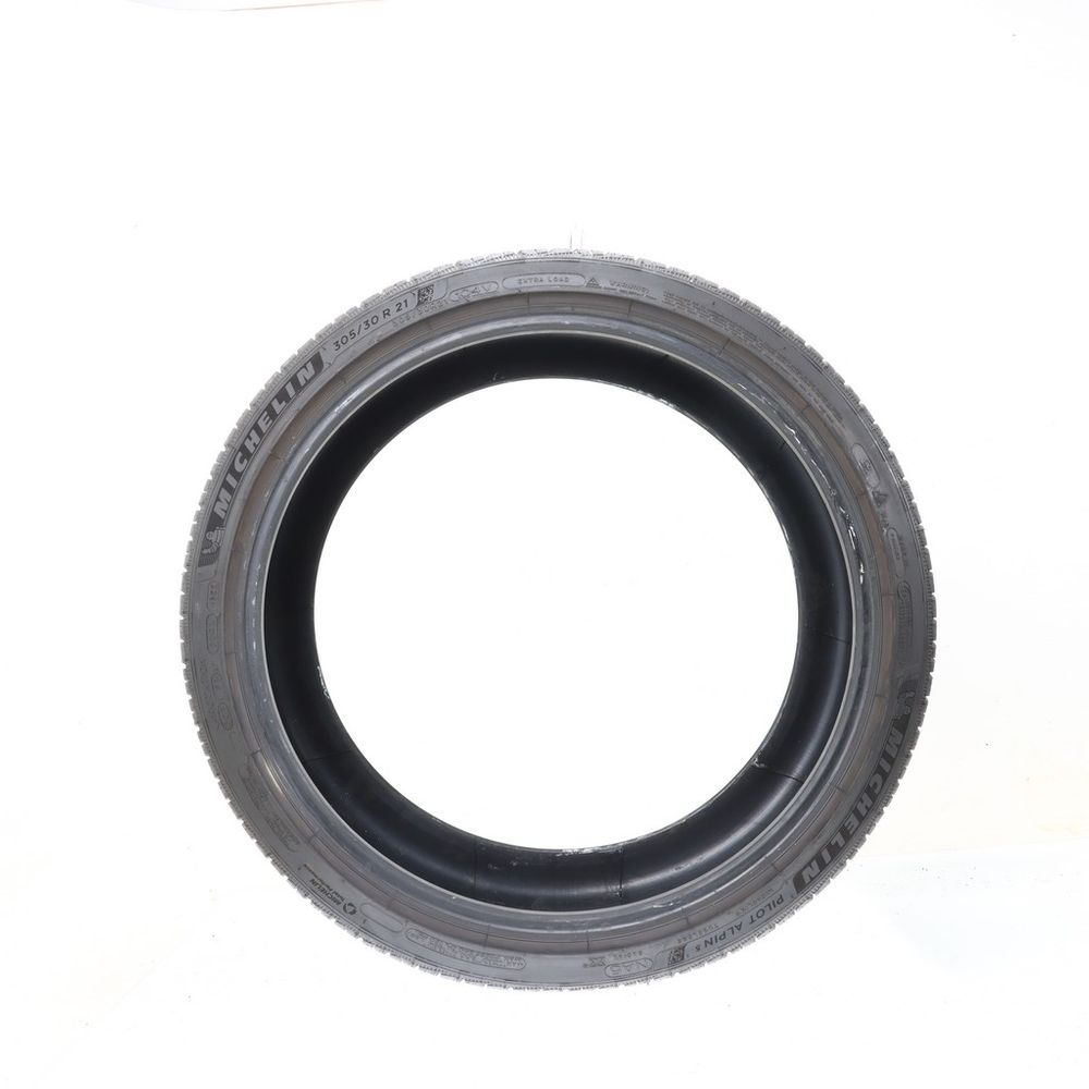 Set of (2) Used 305/30R21 Michelin Pilot Alpin 5 NA5 104V - 6.5-7/32 - Image 6