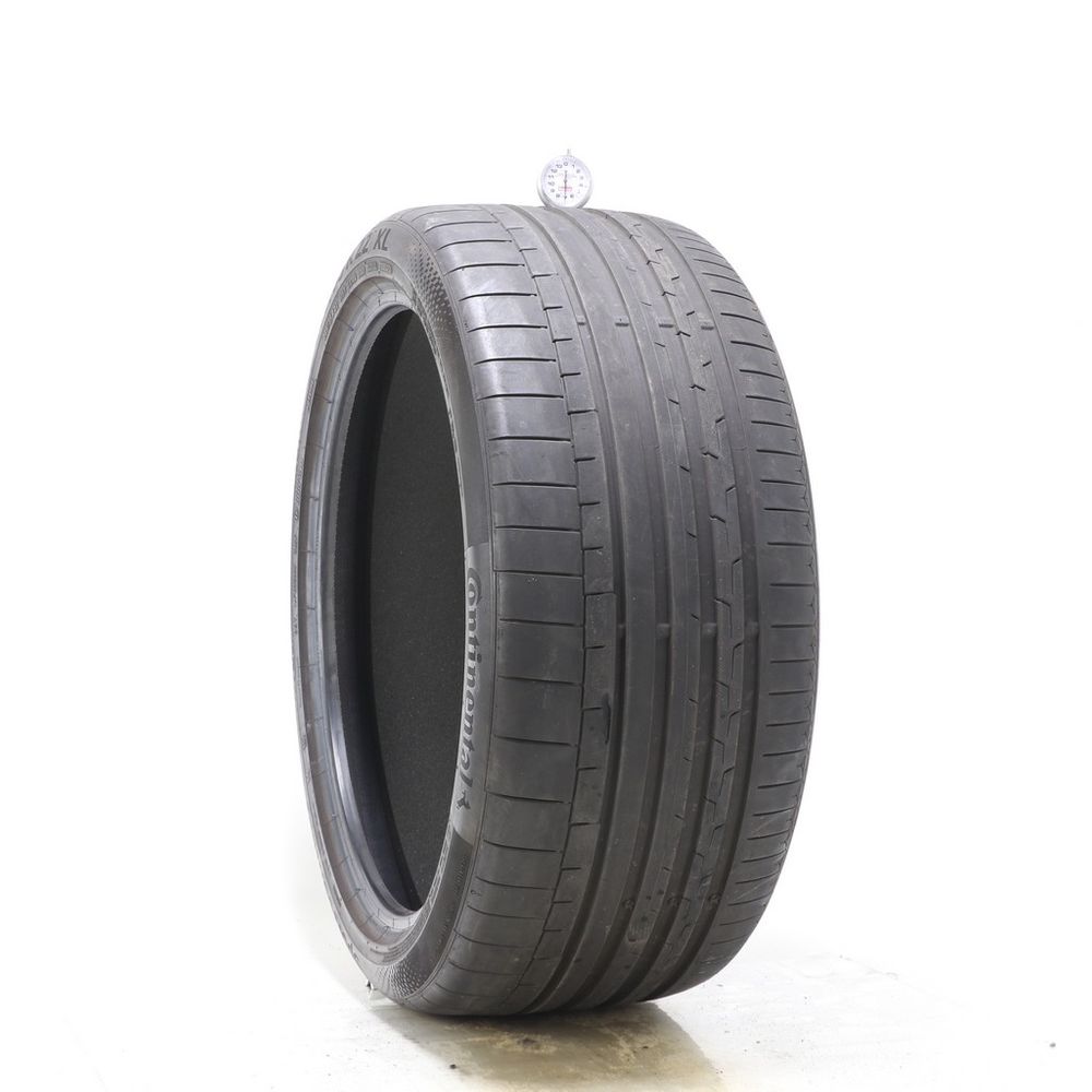 Used 285/35R22 Continental SportContact 6 TO ContiSilent 106Y - 7/32 - Image 1