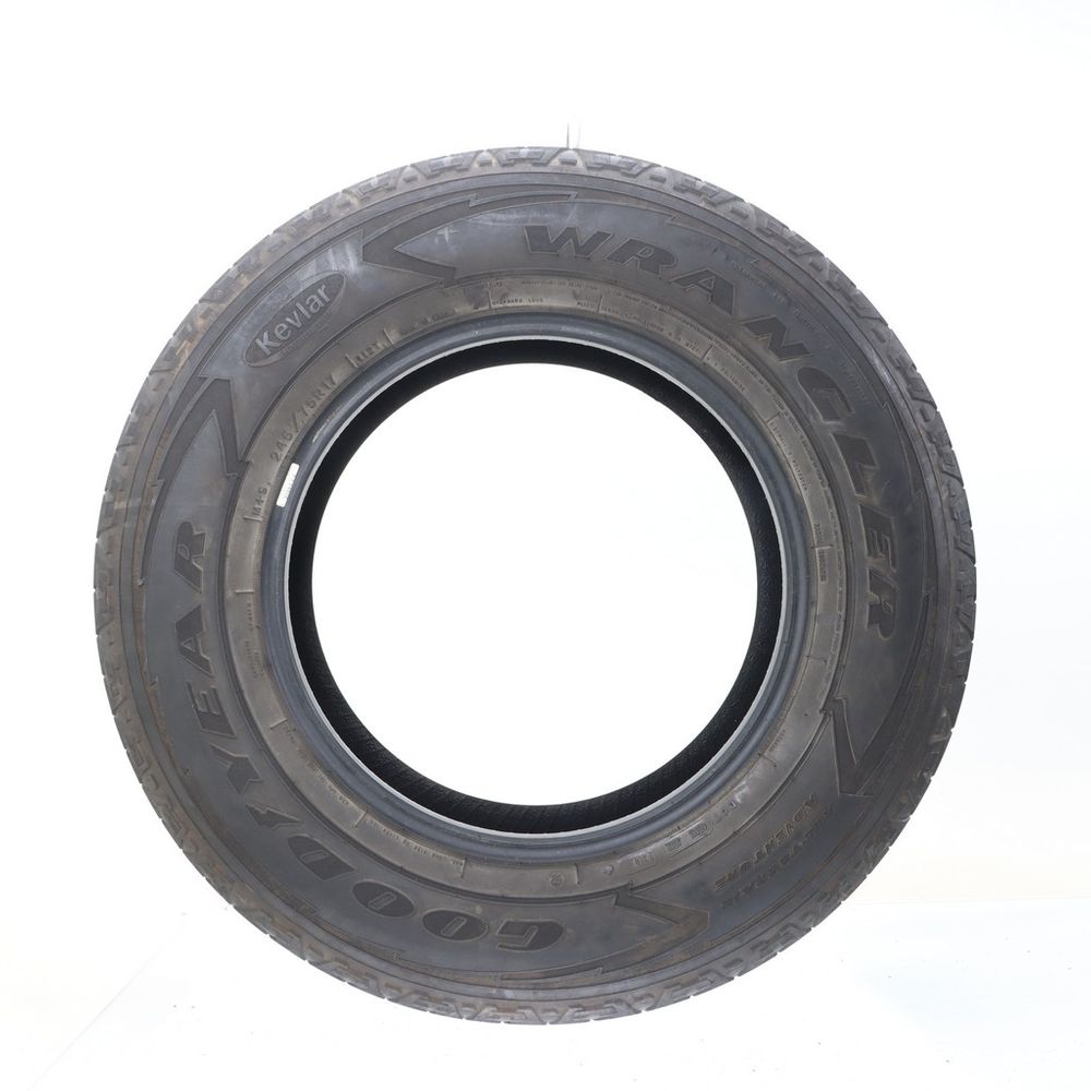 Used 245/75R17 Goodyear Wrangler All-Terrain Adventure Kevlar 112T - 5.5/32 - Image 3