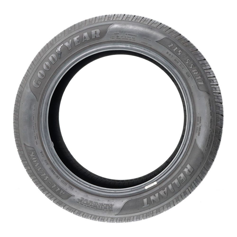 Set of (4) Used 215/55R17 Goodyear Reliant All-season 94V - 7/32 - Image 3