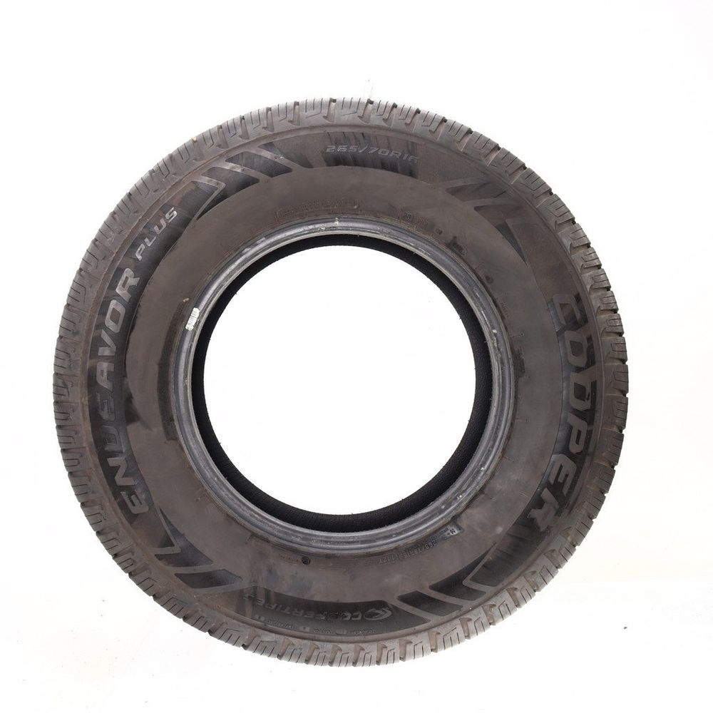 Set of (2) Used 265/70R16 Cooper Endeavor Plus 112T - 8-8.5/32 - Image 3