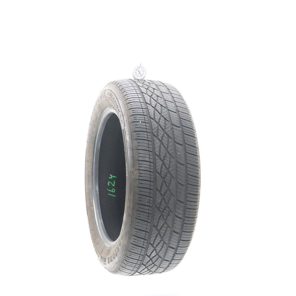 Set of (2) Used 235/55R18 Firestone Firehawk AS V2 100V - 5-6.5/32 - Image 1