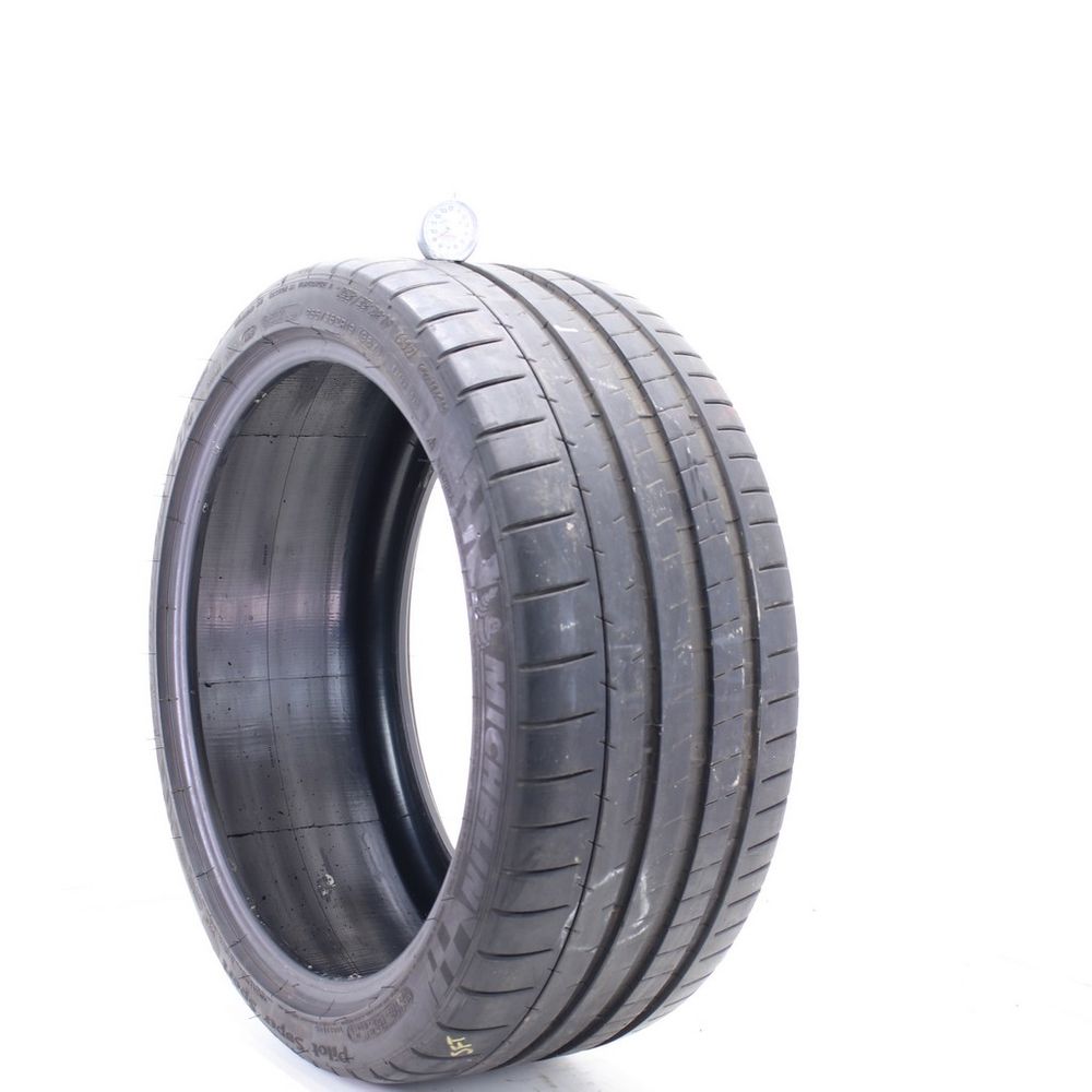 Set of (2) Used 255/35ZR19 Michelin Pilot Super Sport 96Y - 8.5-9/32 - Image 4